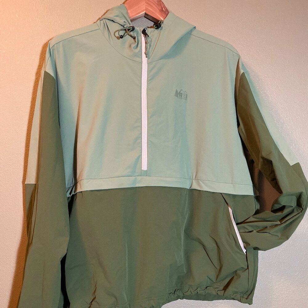 REI soft-shell anorak